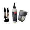 Tubeless sealant kit for two wheels + Valves