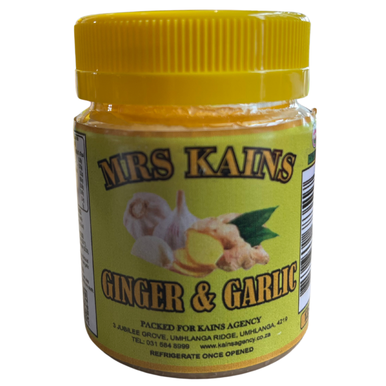 125g Ginger and garlic only