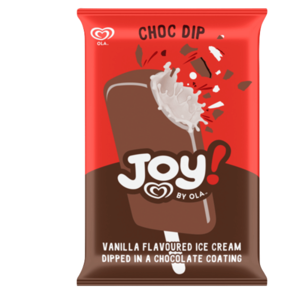 OLA JOY CHOC DIP OLA Joy Choc Dip Box of 25 Units